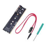 Max DDR3 SATA to M.2 (NGFF) Solid State Drive SSD Riser Card Expansion Card