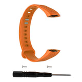 Max Soft Wristband For Huawei Honor 3 Smart Watch Replacement Strap Orange