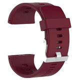 Max Soft Wristband Smart Watch Replacement Strap Watch For Polar V800 Wine Red