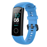 Max Soft Wristband For Huawei Honor 4 Smart Watch Replacement Strap Sky Blue