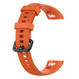 Max Soft Wristband For Huawei Honor 4 Smart Watch Replacement Strap Orange