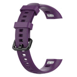 Max Soft Wristband For Huawei Honor 4 Smart Watch Replacement Strap Purple