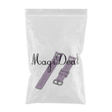 Max Soft Wristband For Huawei Honor 4 Smart Watch Replacement Strap Purple