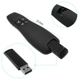 Maxbell 2.4Ghz USB R400 Wireless Presenter Red Laser Pointer PPT Remote Control