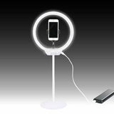 Max 10 Inch LED Ring Light  Dimmable LED Fill Light with Tripod Stand for Makeup