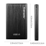 Maxbell Aluminum External 2TB SATA USB 3.0 2.5'' Hard Drive Disk 5Gb/s for PC Laptop