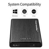 Maxbell Aluminum External 2TB SATA USB 3.0 2.5'' Hard Drive Disk 5Gb/s for PC Laptop