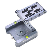 Max 3-Stage Flex Tilt Head w/1/4 Quick Release Screw for DSLR Mirrorless Cameras