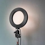 Max 7inch Dimmable LED Ring Light Camera Fill Light with Tripod and Selfie Stick