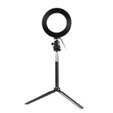 Max 7inch Dimmable LED Ring Light Camera Fill Light with Tripod and Selfie Stick
