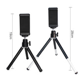 Max 6inch Dimmable Desktop LED Ring Light Video Fill Light Stand Lamp