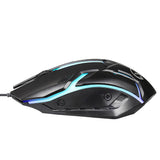 Max 2400DPI LED Optical USB Wired Gaming Mouse 3 Buttons Gamer Computer Mice