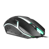 Max 2400DPI LED Optical USB Wired Gaming Mouse 3 Buttons Gamer Computer Mice