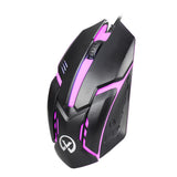 Max 2400DPI LED Optical USB Wired Gaming Mouse 3 Buttons Gamer Computer Mice