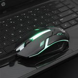 Max 2400DPI LED Optical USB Wired Gaming Mouse 3 Buttons Gamer Computer Mice