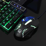 Max 2400DPI LED Optical USB Wired Gaming Mouse 3 Buttons Gamer Computer Mice