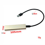 Max USB 3.1 Type-C to M.2 High Speed Mobile Hard Drive NGFF SSD Hard Disk