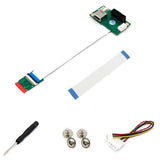 Max NGFF (M.2)  Key A/E  to PCI-E X1 Adapter Riser Card with USB 2.0 Port