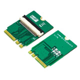 Max NGFF (M.2)  Key A/E  to PCI-E X1 Adapter Riser Card with USB 2.0 Port
