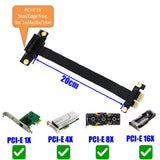 Max PCI-E Card PCIE X1 Extension Cable for Motherboard Extender Converter