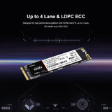 Max Black High Speed PCIE NVMe M.2 2280 SSD Soild state Drives for N930 Pro 128G