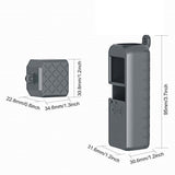 Max Silicone Cover Protective Cover with Hanging Strap for DJI OSMO Camera