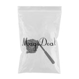 Max Video Tripod Fluid Drag Pan Head + Sliding Plate for DSLR Camera Camcorder