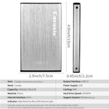 Maxbell USB 3.0  2.5"  SATA External SSD Hard Drive Mobile Disk HD Enclosure 1T