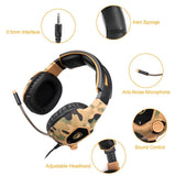 Maxbell SA818 Headset Gaming Headphones for Xbox One PC Earphone Mic yellow