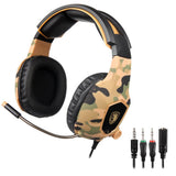 Maxbell SA818 Headset Gaming Headphones for Xbox One PC Earphone Mic yellow
