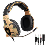 Maxbell SA818 Headset Gaming Headphones for Xbox One PC Earphone Mic yellow