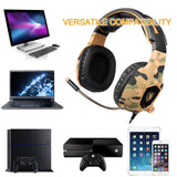 Maxbell SA818 Headset Gaming Headphones for Xbox One PC Earphone Mic yellow