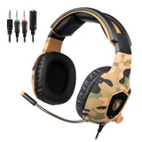 Maxbell SA818 Headset Gaming Headphones for Xbox One PC Earphone Mic yellow