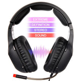 Maxbell SA818 Headset Gaming Headphones for Xbox One PC Earphone Mic black+red