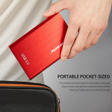 Maxbell Red External Hard Drive Disk Storage Devices 2.5'' USB3.0 SATA 2T