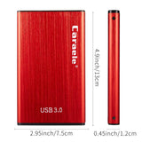 Maxbell Red External Hard Drive Disk Storage Devices 2.5 '' USB3.0 SATA 2T