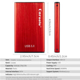 Maxbell Red External Hard Drive Disk Storage Devices 2.5 '' USB3.0 SATA 2T