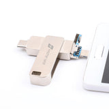 Max High Quality Metal 3 IN 1 USB Flash Drive External Pendrive 32GB