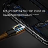 Maxbell BASEUS Micro USB Charger Charging Lead Data Sync 2A Cable 1M 1.5M 1.5m caffe