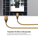 Maxbell BASEUS Micro USB Charger Charging Lead Data Sync 2A Cable 1M 1.5M 1.5m caffe