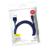 Maxbell BASEUS Micro USB Charger Charging Lead Data Sync 2A Cable 1M 1.5M 1.5m blue