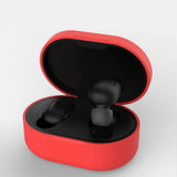 Max Silicone Protective Cover Case Slim Skin For Redmi Airdots Earphones Black