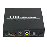 Max 1Pack SCART to HDMI Converter Support HDMI Connector Output Metal Black