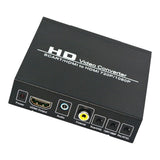 Max 1Pack SCART to HDMI Converter Support HDMI Connector Output Metal Black