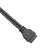 Max Computer Motherboard Mainboard 20P Elbow 50cm USB3.0 Extension Cable