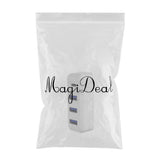 Max White - 3 Port HUB Splitter Power USB Type C Adapter Dock for Laptop