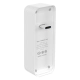 Max White - 3 Port HUB Splitter Power USB Type C Adapter Dock for Laptop