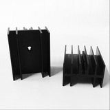 Max 20pcs 23.5x15.8-30MM MOSFET Aluminium Heat Sink TO-220 Transistor Heatsink