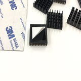 Max 20 Pieces Aluminum Radiators Heat Sinks 18x18x5mm + Pre-applied Thermal Tape