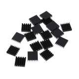 Max 20 Pieces Aluminum Radiators Heat Sinks 18x18x5mm + Pre-applied Thermal Tape